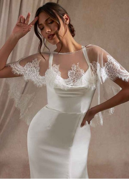 Stenaus Delight Lace Tulle Wrap Stenaus Delight Lace Tulle Wrap