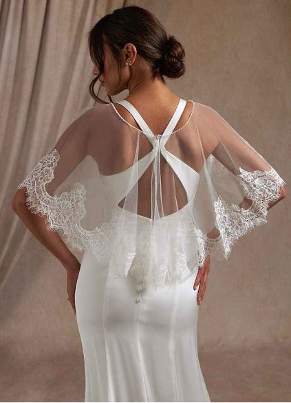 Stenaus Delight Lace Tulle Wrap Stenaus Delight Lace Tulle Wrap