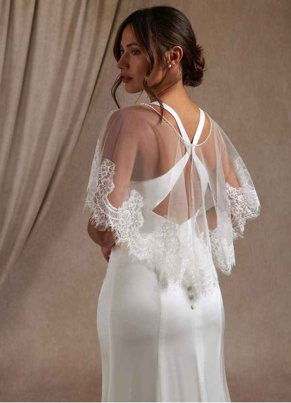 Stenaus Delight Lace Tulle Wrap Stenaus Delight Lace Tulle Wrap