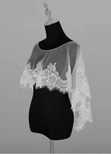 Stenaus Delight Lace Tulle Wrap Stenaus Delight Lace Tulle Wrap