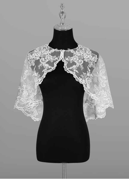 Stenaus Hephzibah Lace Tulle Wrap Stenaus Hephzibah Lace Tulle Wrap