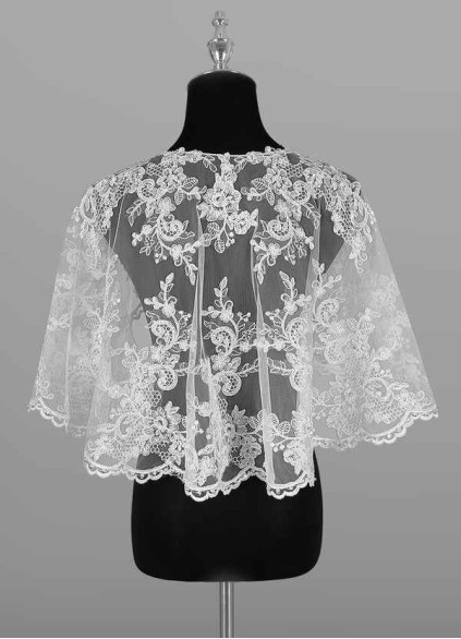 Stenaus Hephzibah Lace Tulle Wrap Stenaus Hephzibah Lace Tulle Wrap