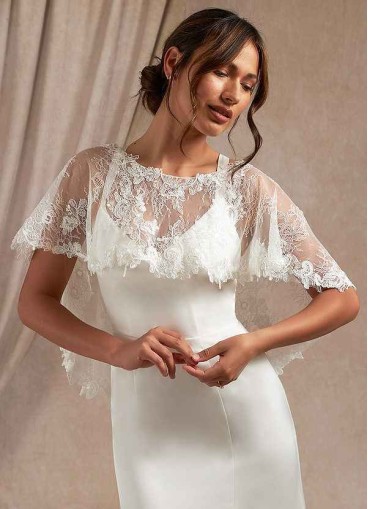 Stenaus Hodesh Lace Tulle Wrap