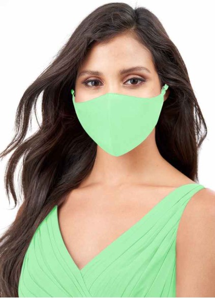 Stenaus Non-Medical Matte Satin Reusable Face Mask With Adjustable Loop
