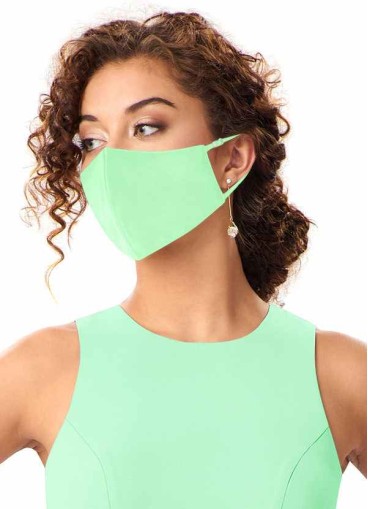 Stenaus Non-Medical Matte Satin Reusable Face Mask With Adjustable Loop