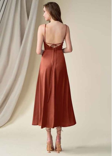 Stenaus Ceci Stretch Satin Dress