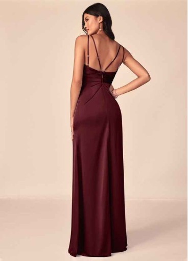 Stenaus Aqua Stretch Satin Dress