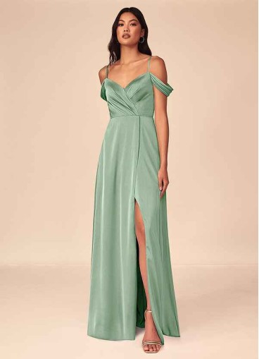 Stenaus Ocean Stretch Satin Dress