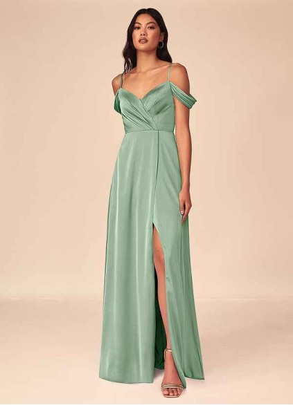 Stenaus Ocean Stretch Satin Dress