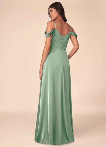 Stenaus Ocean Stretch Satin Dress