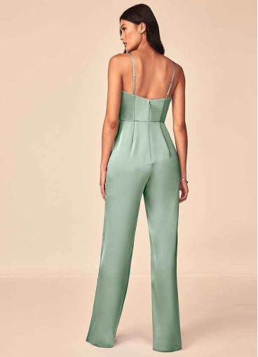 Stenaus Elizabella Stretch Satin Jumpsuit