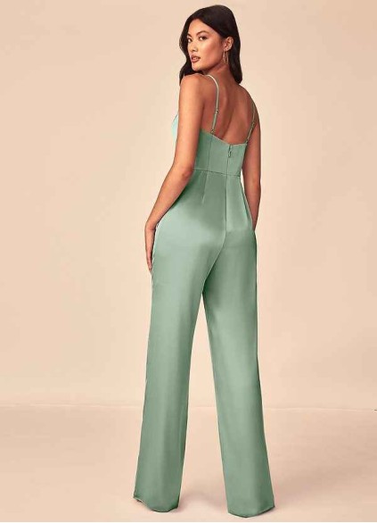 Stenaus Elizabella Stretch Satin Jumpsuit