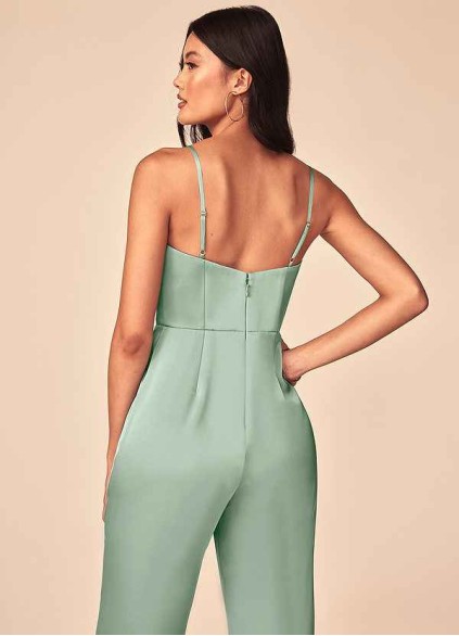 Stenaus Elizabella Stretch Satin Jumpsuit
