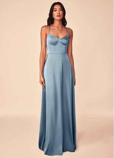 Stenaus Mei Stretch Satin Dress