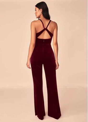 Stenaus Emmette Velvet Jumpsuit