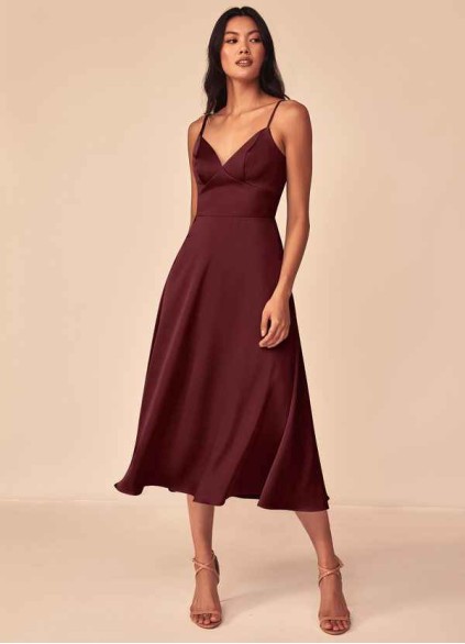 Stenaus Dottie Stretch Satin Dress Stenaus Dottie Stretch Satin Dress