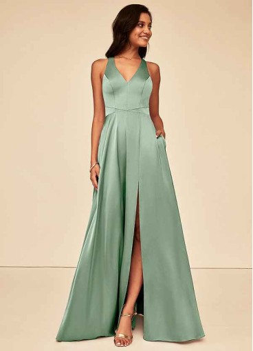 Stenaus Ceria Stretch Satin Dress