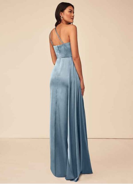 Stenaus Maron Stretch Satin Dress Stenaus Maron Stretch Satin Dress