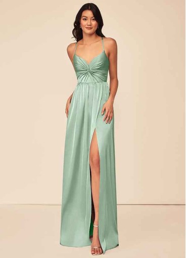 Stenaus Raya Stretch Satin Dress
