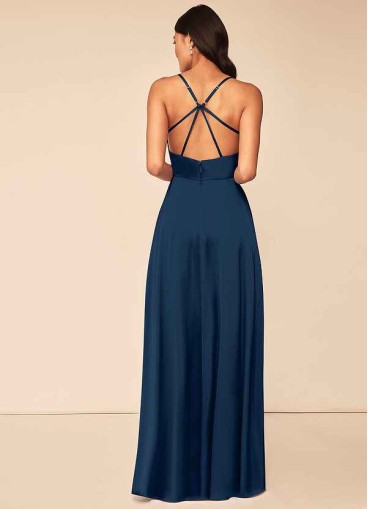 Stenaus Clove Stretch Satin Dress