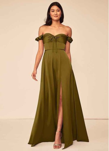 Stenaus Asha Stretch Satin Dress