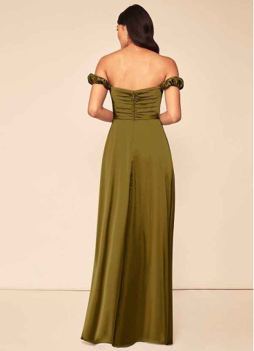 Stenaus Asha Stretch Satin Dress