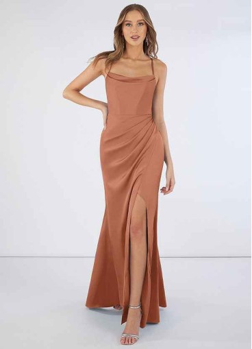 Stenaus Marzia Stretch Satin Dress