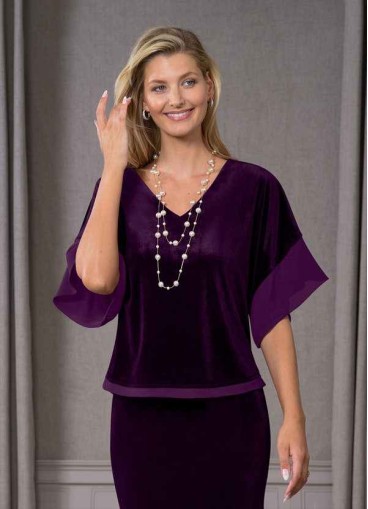 Stenaus Fianna Velvet Blouse
 ( Final Sale )