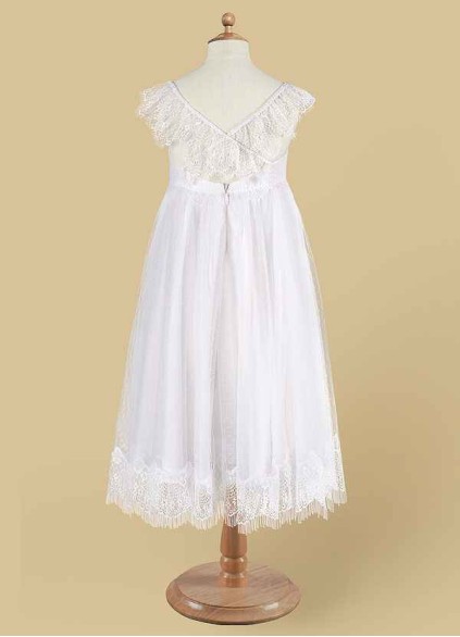 Stenaus Guava Flower Girl Dress Stenaus Guava Flower Girl Dress