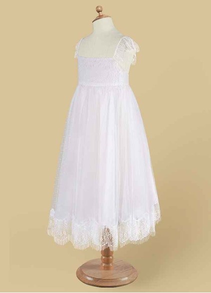 Stenaus Guava Flower Girl Dress Stenaus Guava Flower Girl Dress