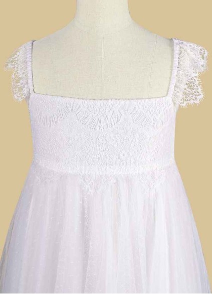 Stenaus Guava Flower Girl Dress Stenaus Guava Flower Girl Dress