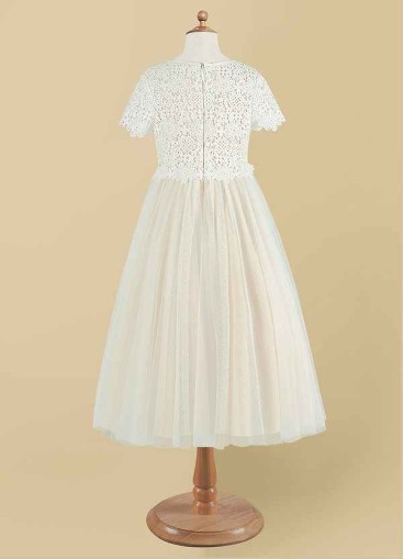 Stenaus Petal Flower Girl Dress