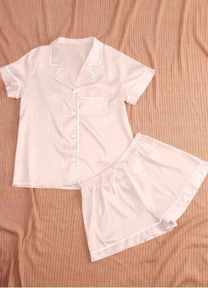Amber Satin Pajama Set Amber Satin Pajama Set