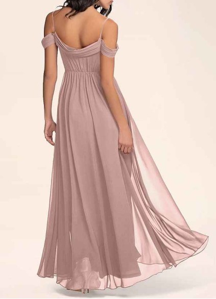 AZ Occasions Philosophy Of Love Dusty Rose Chiffon Maxi Dress AZ Occasions Philosophy Of Love Dusty Rose Chiffon Maxi Dress