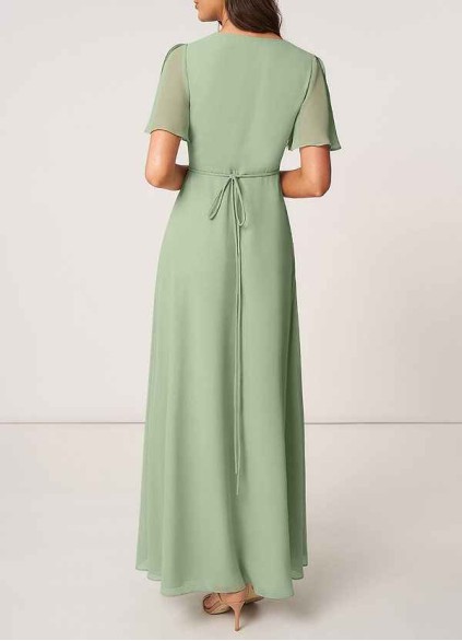 AZ Occasions Chiffon Wrap Maxi Dress AZ Occasions Chiffon Wrap Maxi Dress